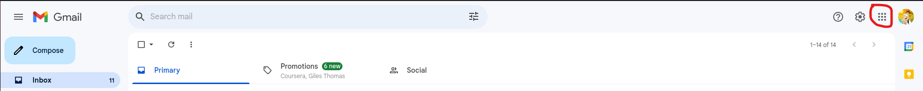 Step 2 a Gmail Setting