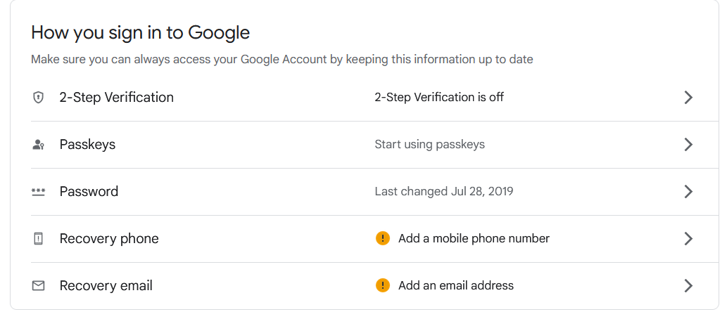 Step 3 b Gmail Setting